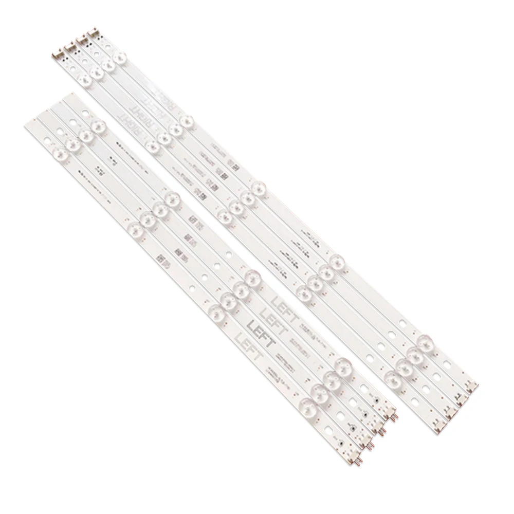 

8pcs/set LED backlight for LG 49UJ630V 49UK6200 49UK6300PLB 49UJ635T 49LK5700PSC 49LJ5500 49UJ6300 49LJ5550 NC490DUE-AAFX1-41CA