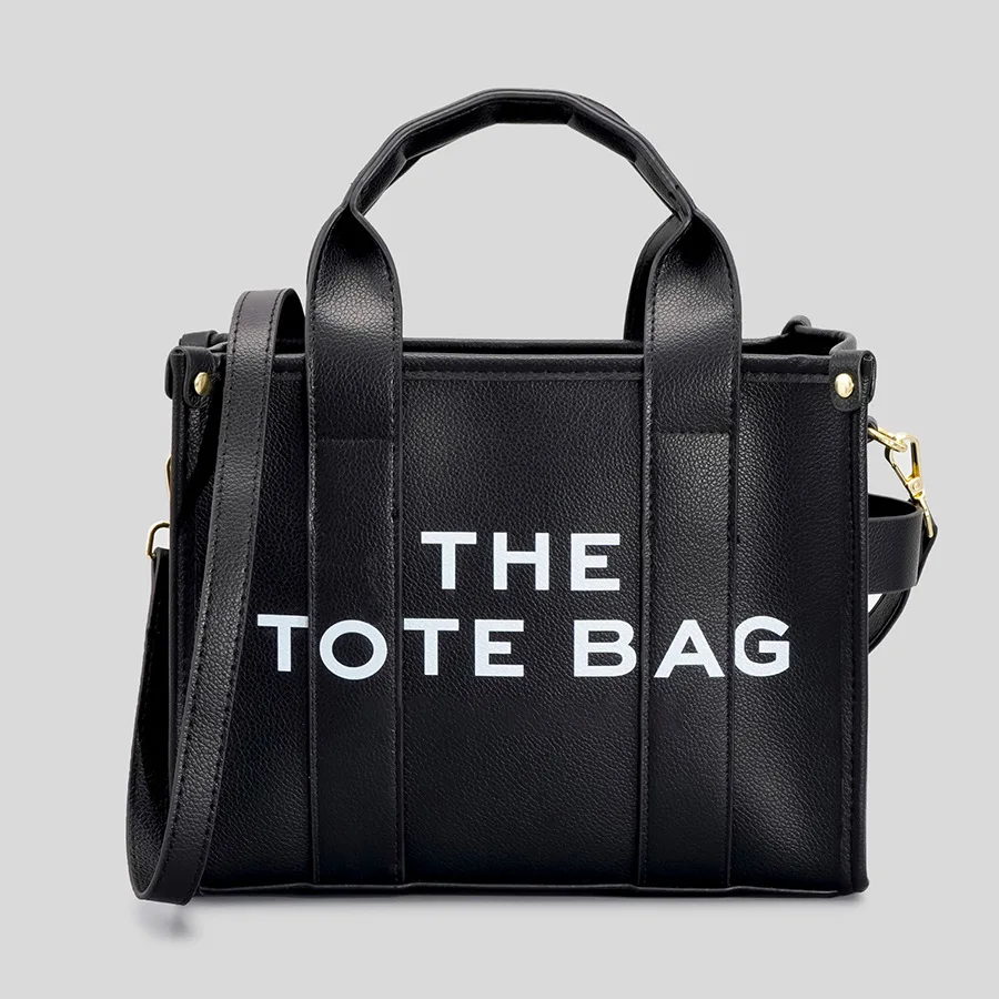 

Fashion Tote Bag Brands Designer Women Luxury Handbags Pu Leather Shoulder Bags Letters Crossbody Bag Simple Shopper Purses Sac