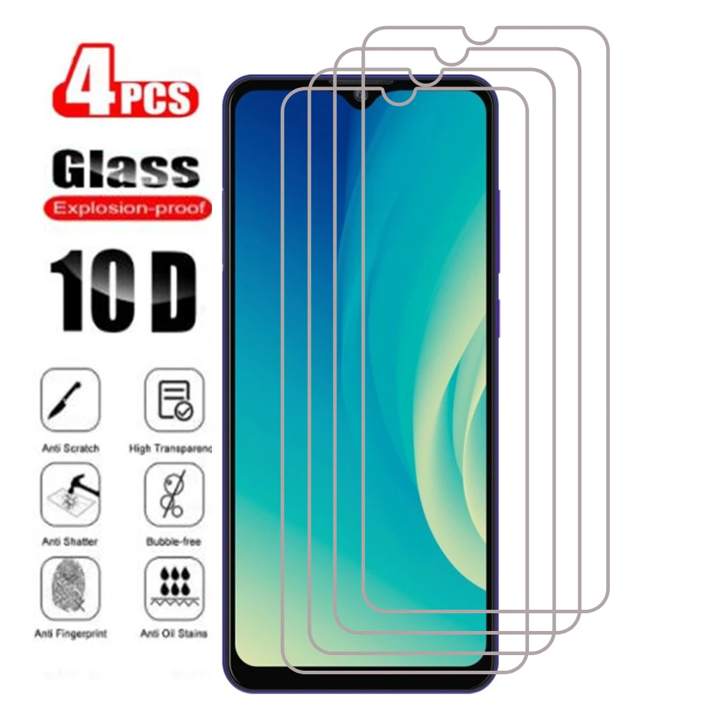 

4PCS For ZTE Blade A7 A7s A3 A5 A622 Prime 2019 2020 Cover On ZTE Blade L210 L8 L130 V10 V2020 V2021 10 20 Smart Pro Vita Glass