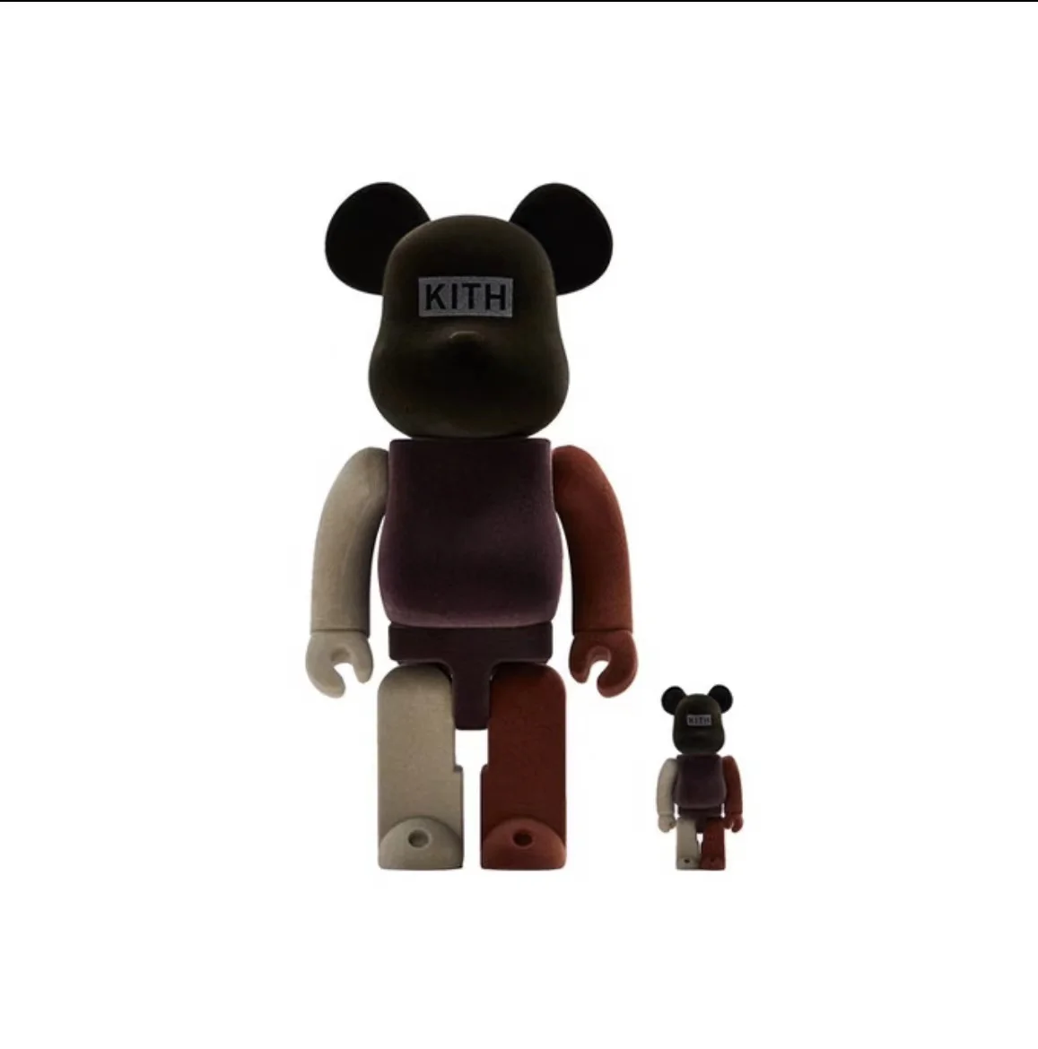 

Строительный блок Bearbrick, медведь, флок, поверхность, ручная работа, модель 28 см, Трендовое украшение, подарок на день рождения