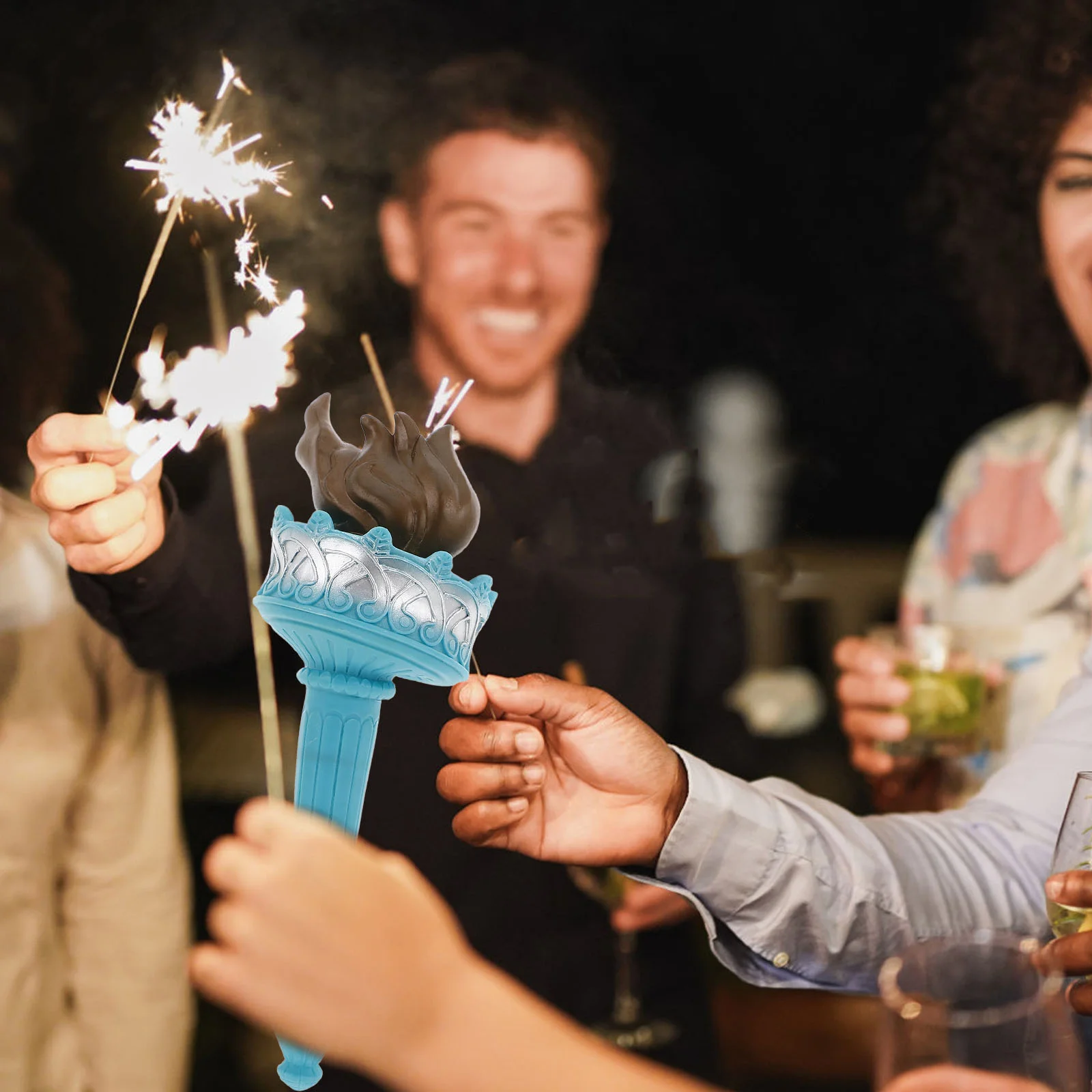 Наряд Статуя Свободы нарядные повязки на голову с шипами корона меч шипы