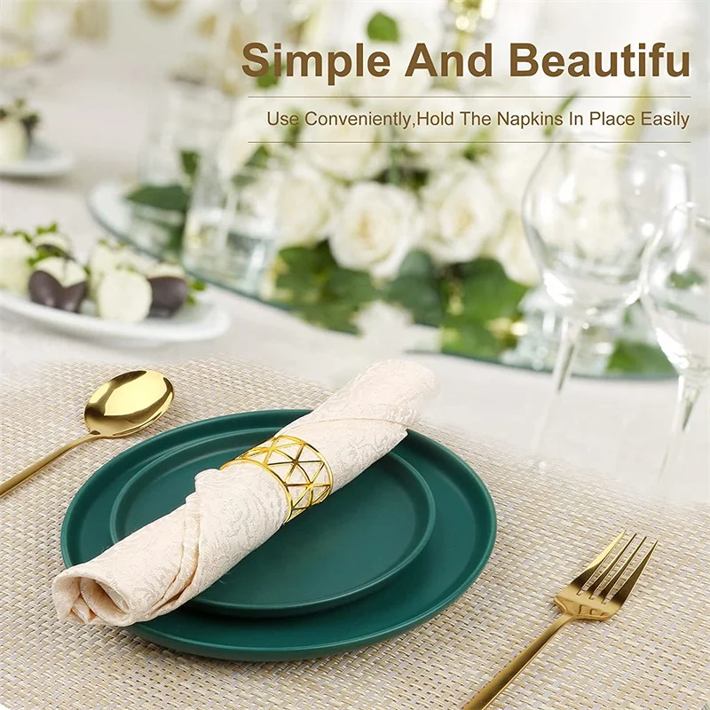 10 шт. кольца-держатели для салфеток |