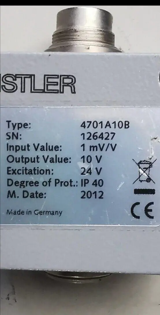 Усилитель KISTLER 4701A10B, новый, без упаковки, физический образец (art.: 3920dc5b2b561) - 3920dc5b2b561