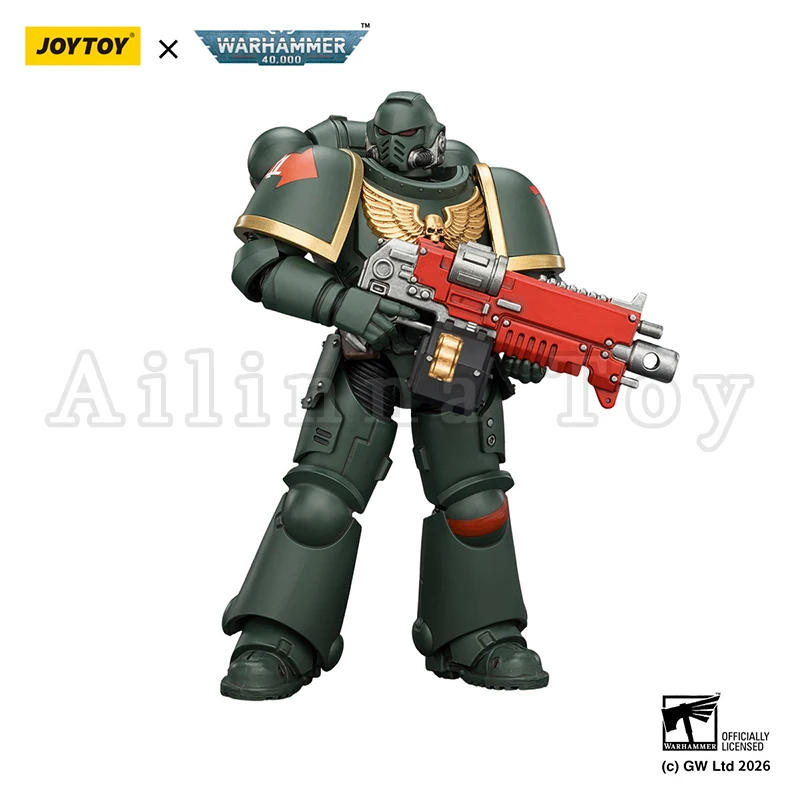 Фото Фигурка JOYTOY 1/18: 40K Ультрамаринов, Имперские Кулаки, Кровавые Ангелы, Интерцессоры (Аниме-игрушка) №5