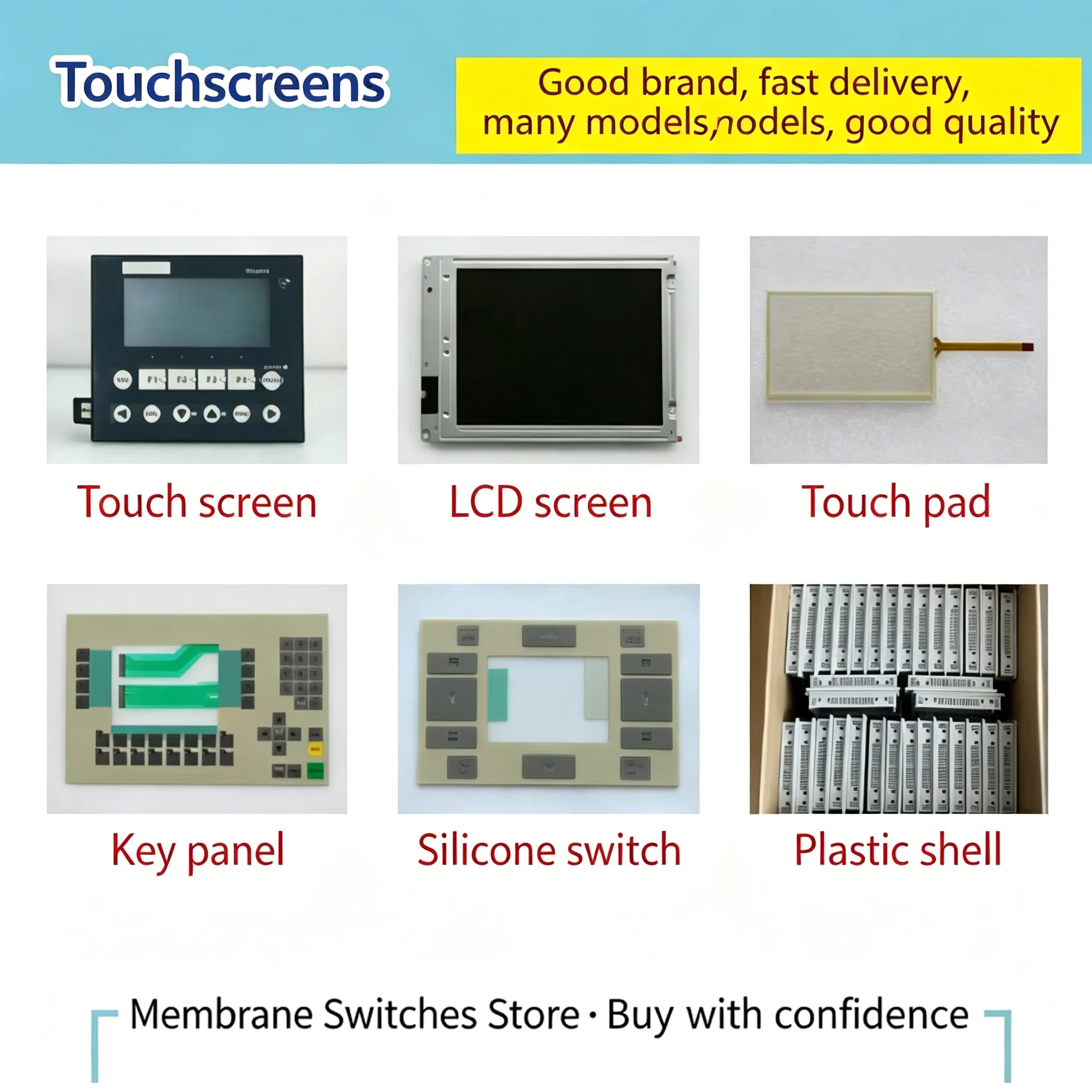 Совершенно новые 6ES7 635-2SB00-0AC0 6ES7635-2SB00-0AC0 -- Мембранные переключатели, клавиатуры, кнопочные панели (art.: 3920dad82a9f3) - 3920dad82a9f3