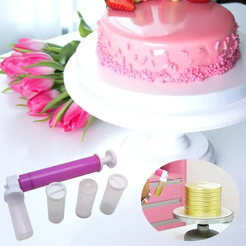 

Cake Manual Airbrush Spray Decorating Spraying Tool Set Coloring Baking Decoration Cupcakes Desserts Kitchen Pastry Accessories