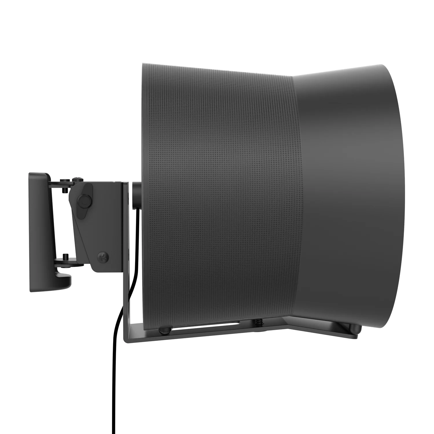 Фото Настенный кронштейн Monzlteck Sonos Era 300 – цельнометаллический, сверхпрочный стальной, с регулируемым углом наклона (-22°) °   до 3 °   Наклон, ±45° °   Поворотный механизм) №3