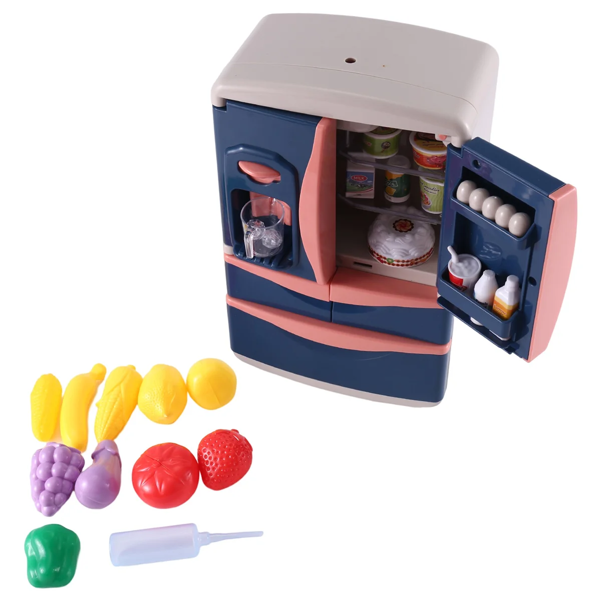 

Yh218-2Ce Household Simulation Refrigerator Children's Small Toys and Girls Set Music with Lights