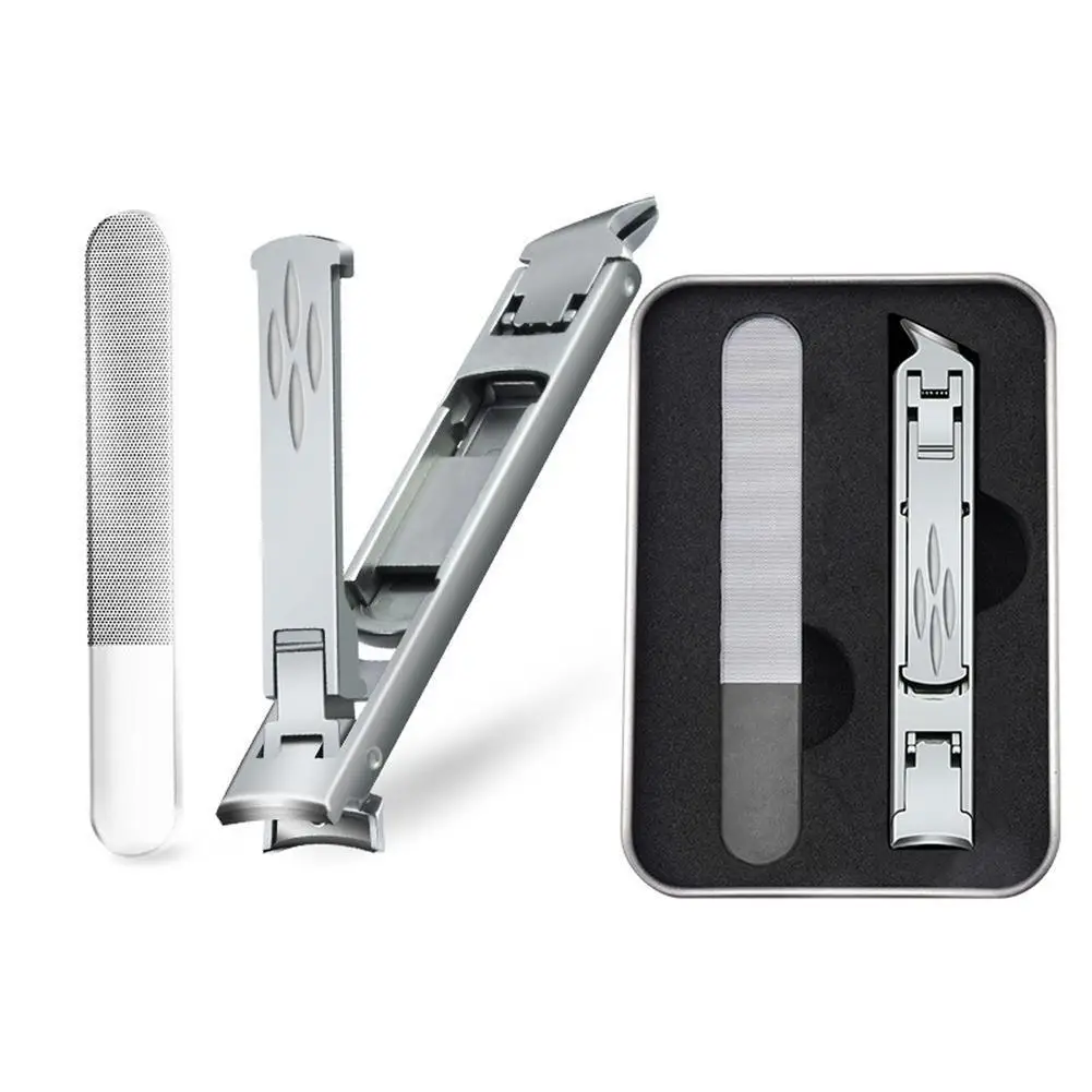 

Складной двухсторонний инструмент для ногтей триммер для ногтей из нержавеющей стали ножницы для ногтей удобные нескользящие