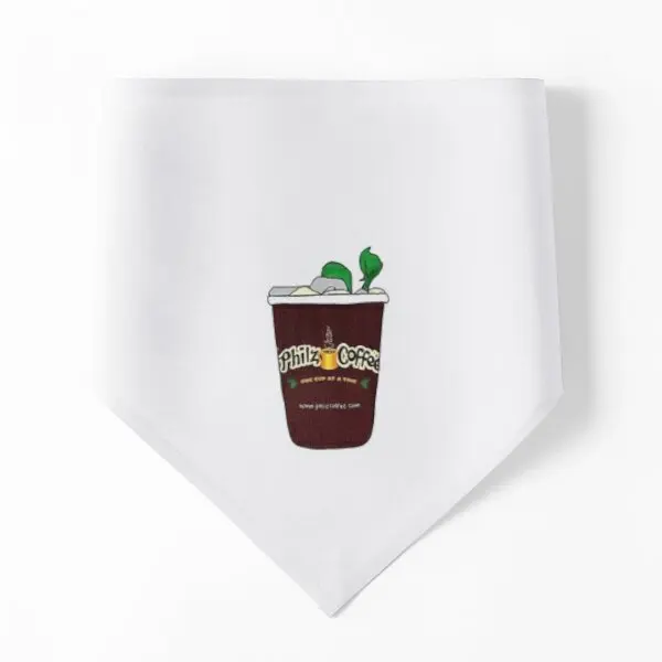 

Unusual Philz College Design Dog Bandanas Supplies Print Accessories Costume Kerchief Christmas Pet Towel Neckerchief Collar