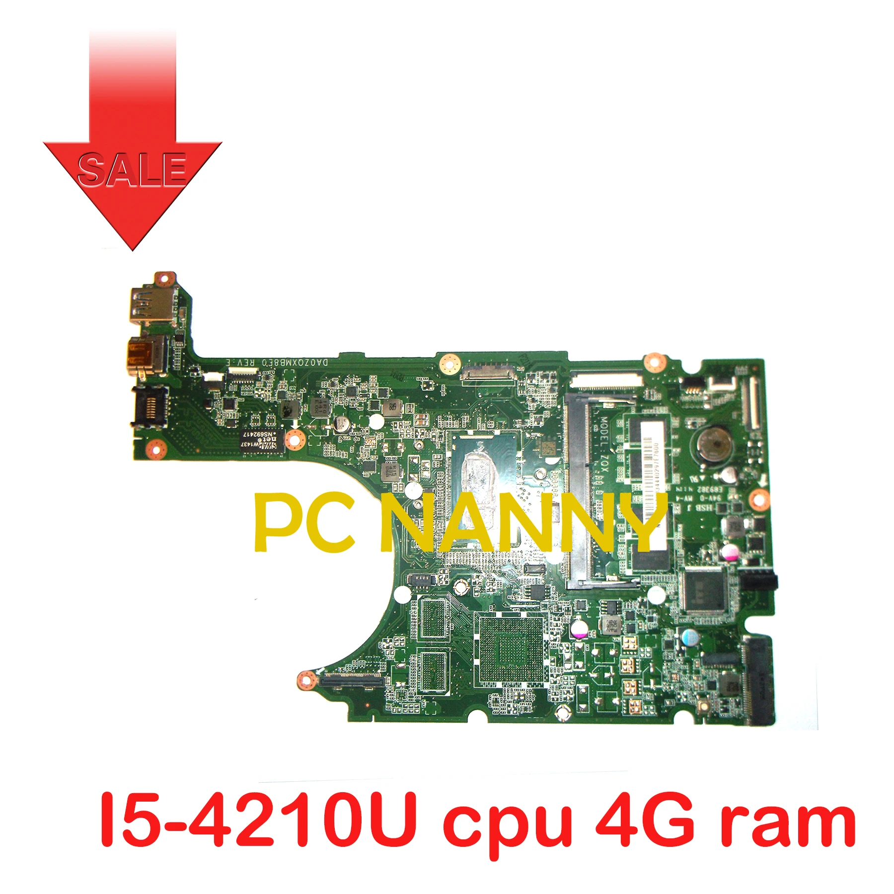     Acer Aspire R3-471T,     DA0ZQXMB8E0 R3-471 cpu 4G ram