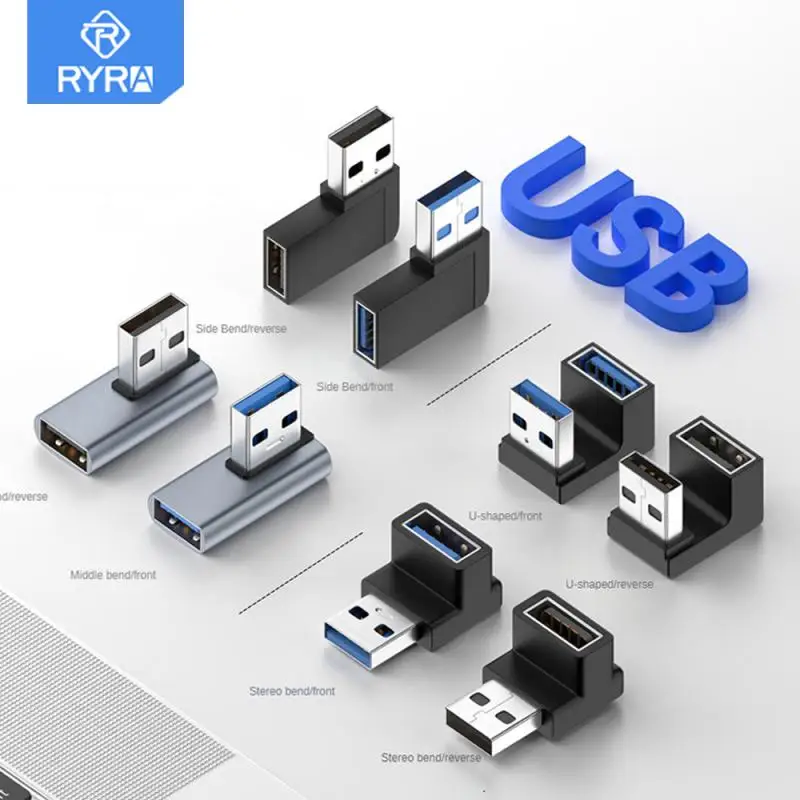Угловой USB-адаптер RYRA с углом 90 градусов