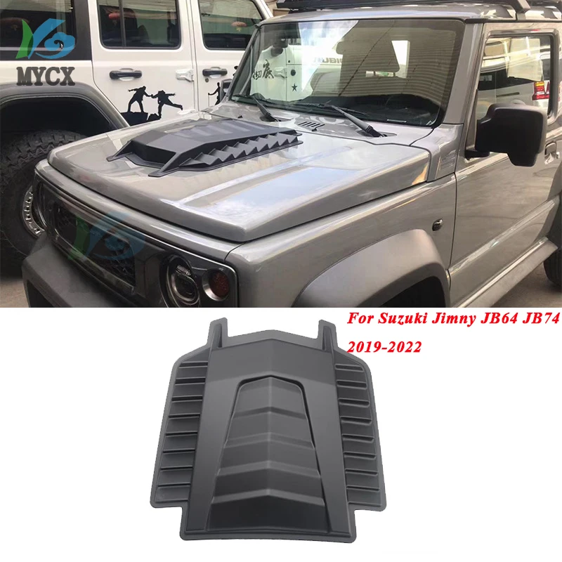 

Для Suzuki Jimny JB64 JB74 2019-2022 Передняя Крышка вентиляционного отверстия капота двигателя Высокое качество ABS декоративные автомобильные аксессуа...
