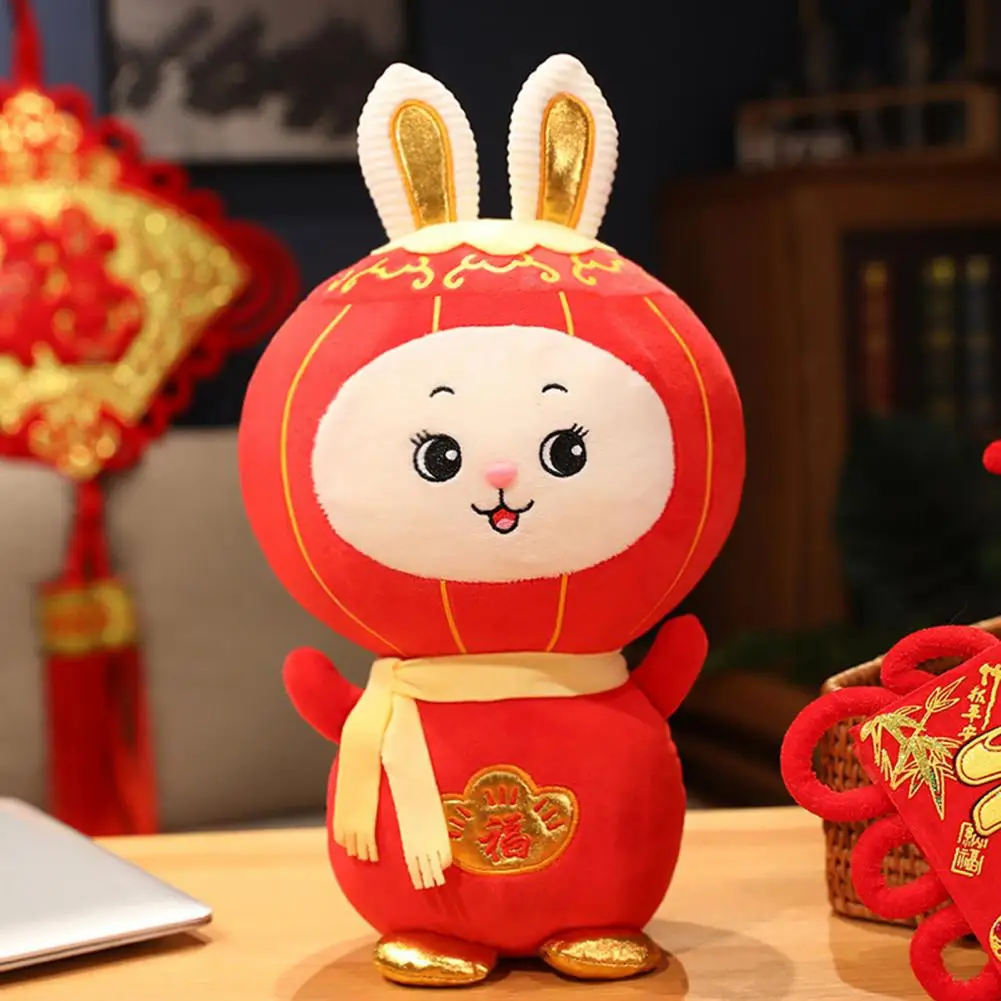 

Plush Doll Pendant Lovely High Simulation with Rope Stuffed Bunny Cartoon Doll Plush Pendant Home Decoration
