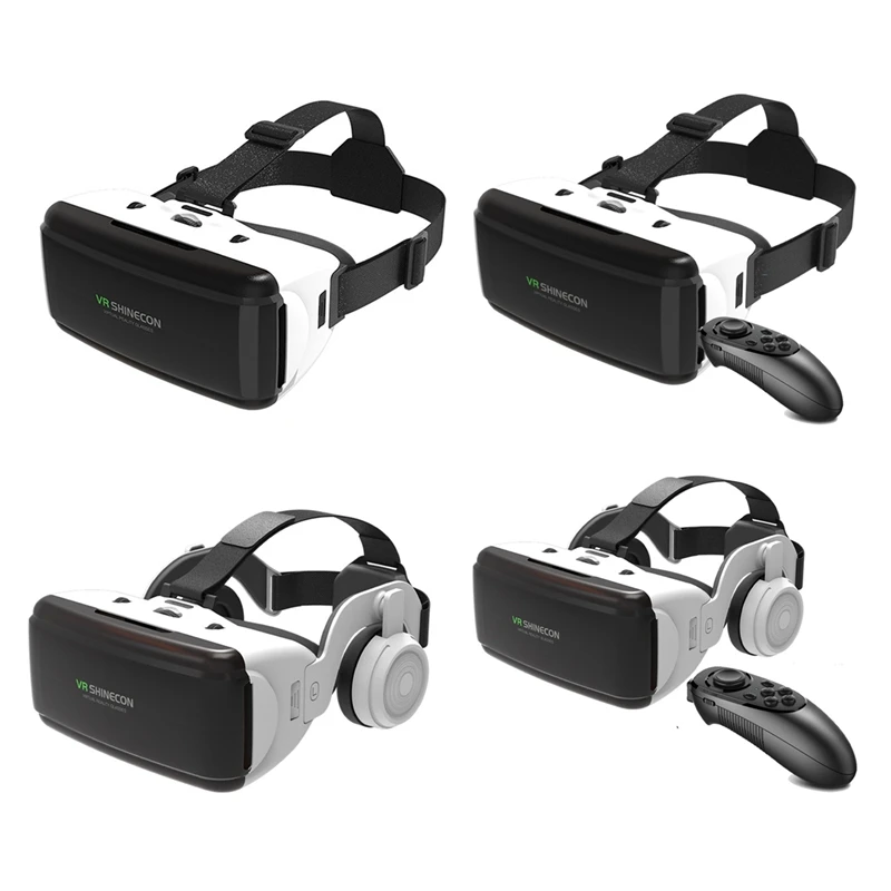 

Шлем виртуальной реальности, VR-очки с поддержкой Google Cardboard, для IOS и Android