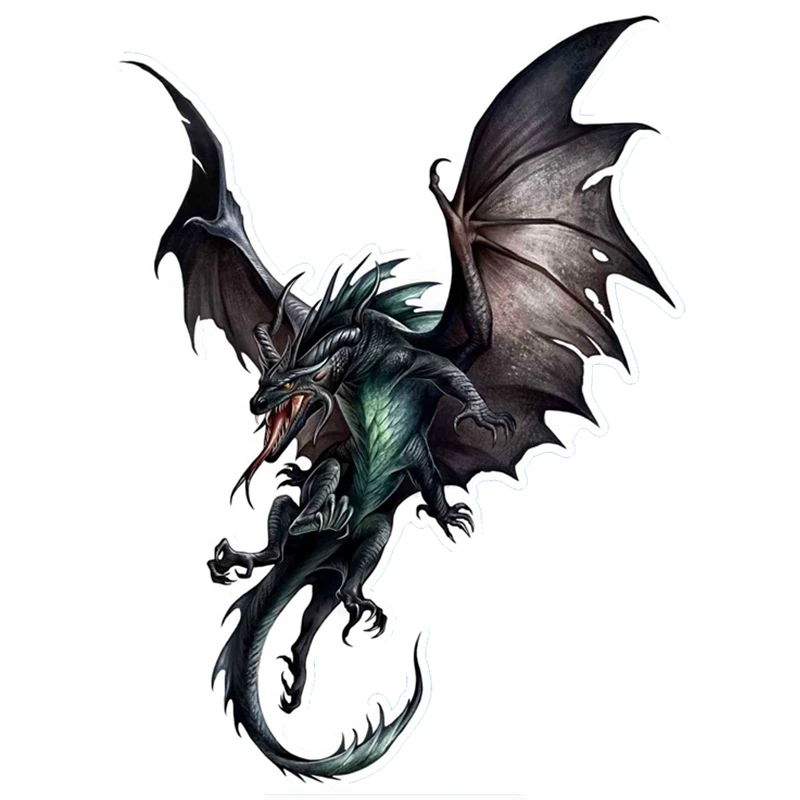 LYKX Автомобильная наклейка Pterosaur шикарный дракон красочные Автомобили Мотоциклы