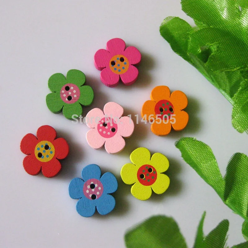 

50 шт./партия, разноцветные пуговицы 20 мм