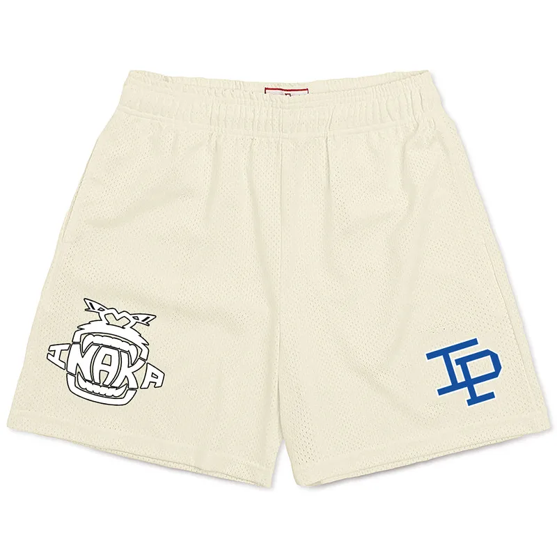 

Inaka Power IP Basic Short NEW YORK CITY 2022 Men's Casual Shorts Fitness Sports Pants Summer Workout Breathabe Mesh Shorts Gym