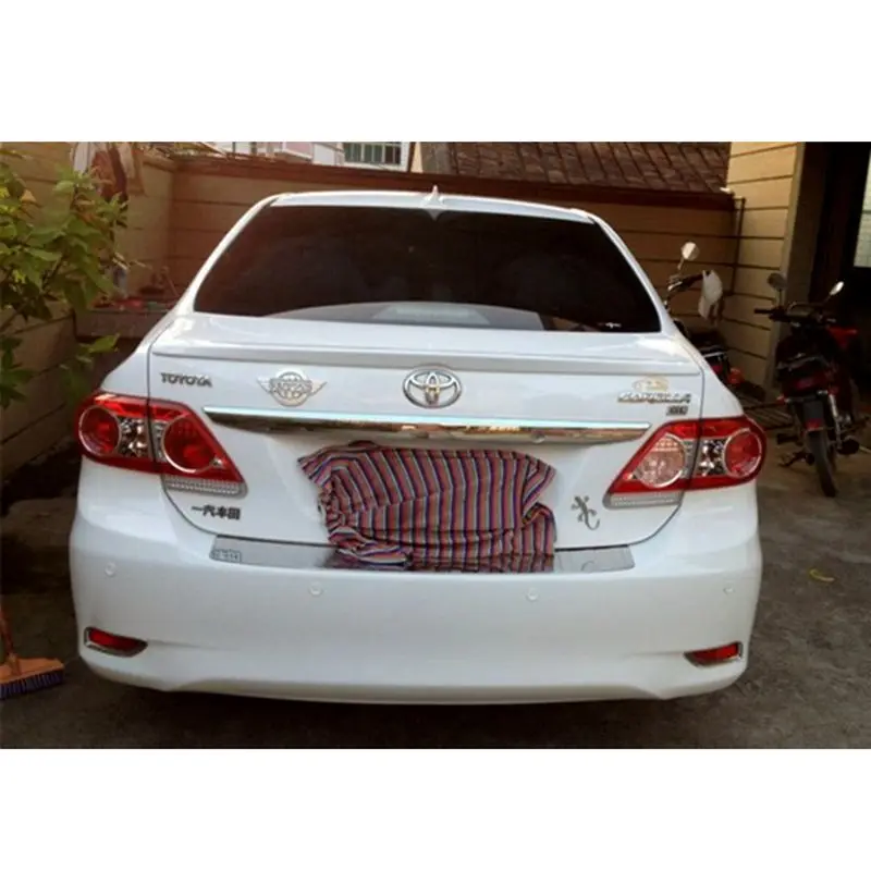 

For Toyota Corolla Spoiler ABS Material Car Rear Wing unpaint Rear Spoiler For Toyota Corolla Spoiler 2006-2013