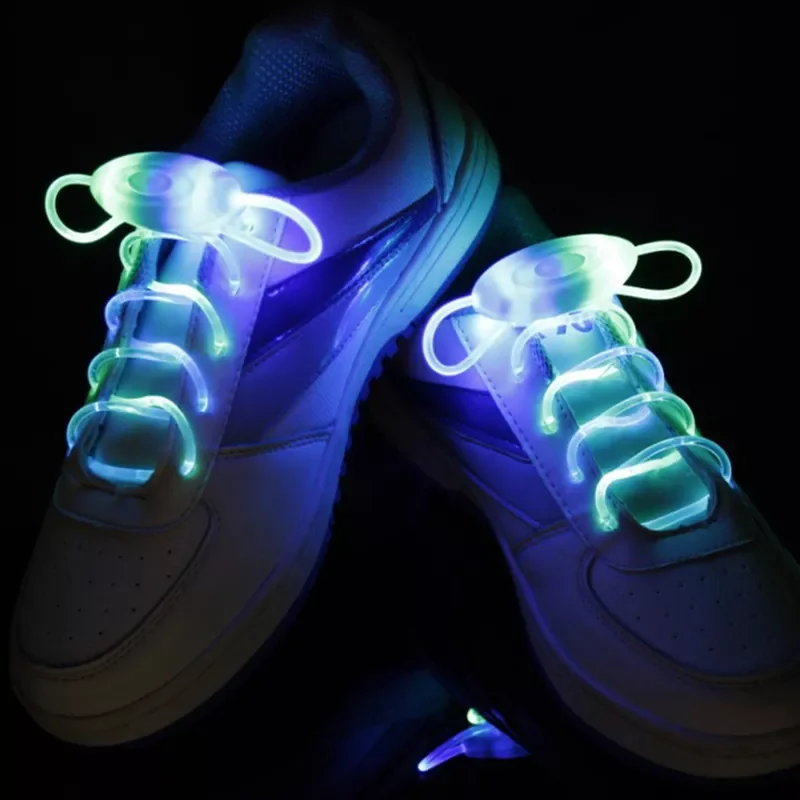 Sport Shoe Laces Flash Light Up Glow Stick Strap Shoelaces Party Club New Arrival Promotion