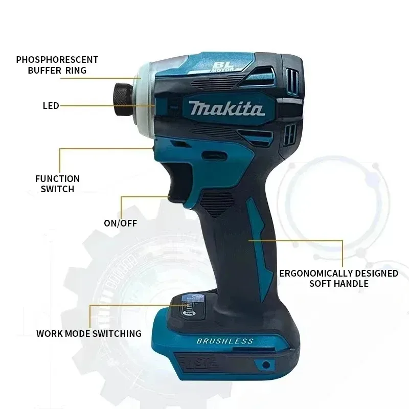 Шуруповерт Makita DTD172 аккумуляторный 18 в 180 нм
