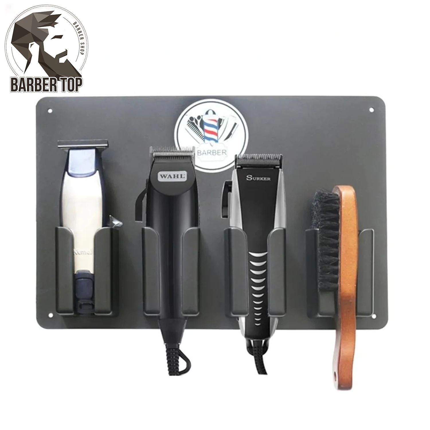 Holder Resist Heat Hair Cutting Machine Stand Wall Hairdressing Tools Storage