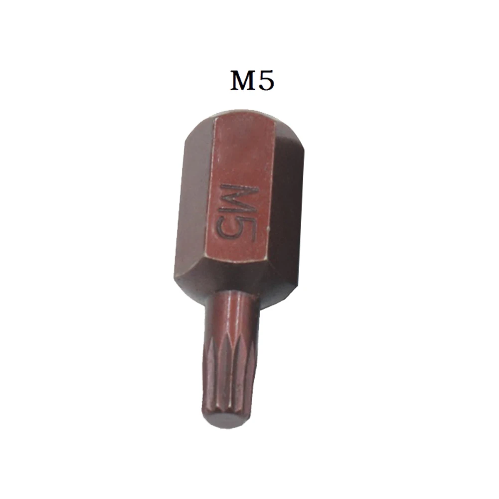 

10 мм шестигранный хвостовик звезда отвертка бит из легированной стали для ударной отвертки ручные инструменты высокая твердость M5/M6/M8/M10/M12