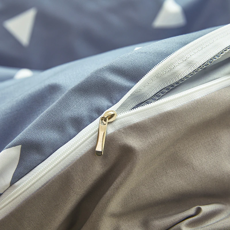 Простыня в простом стиле набор постельного белья с начесом пододеяльник