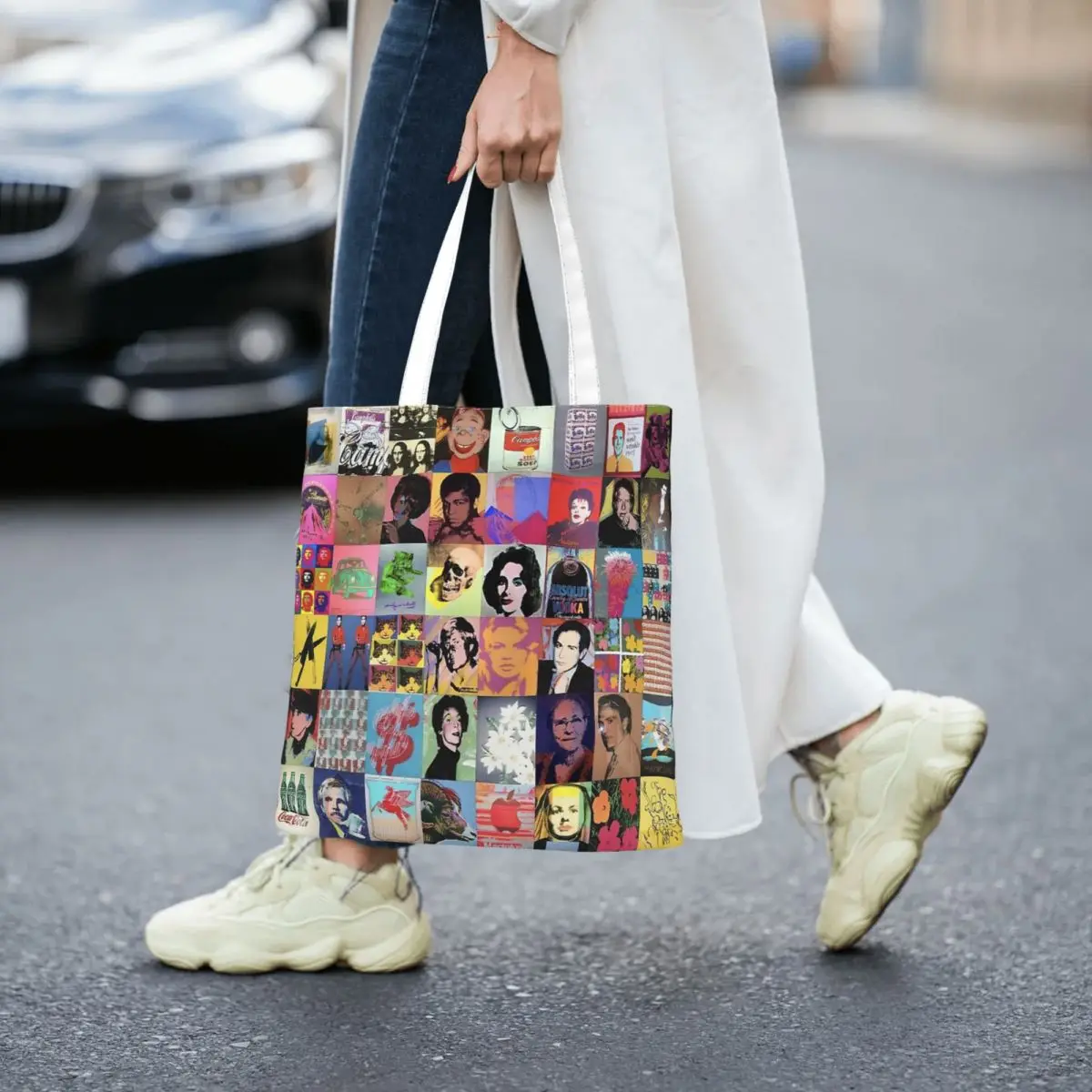 

Andy Warhol Totes Canvas Handbag Women Canvas Shopping Bag