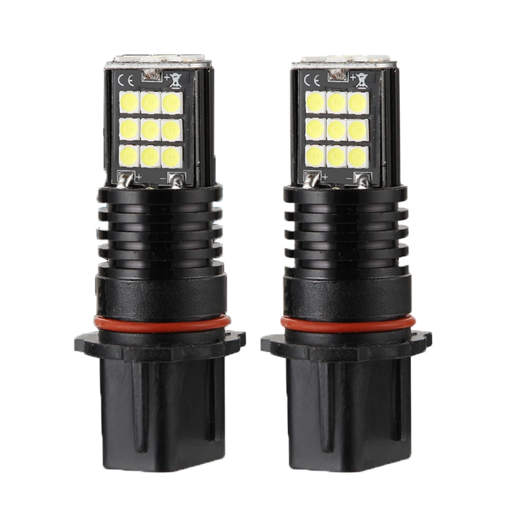 

1 Pair Super Bright LED Bulbs Car Waterproof Fog Light High Illumination Fog Lights Bulb Replacement Kit 6000K