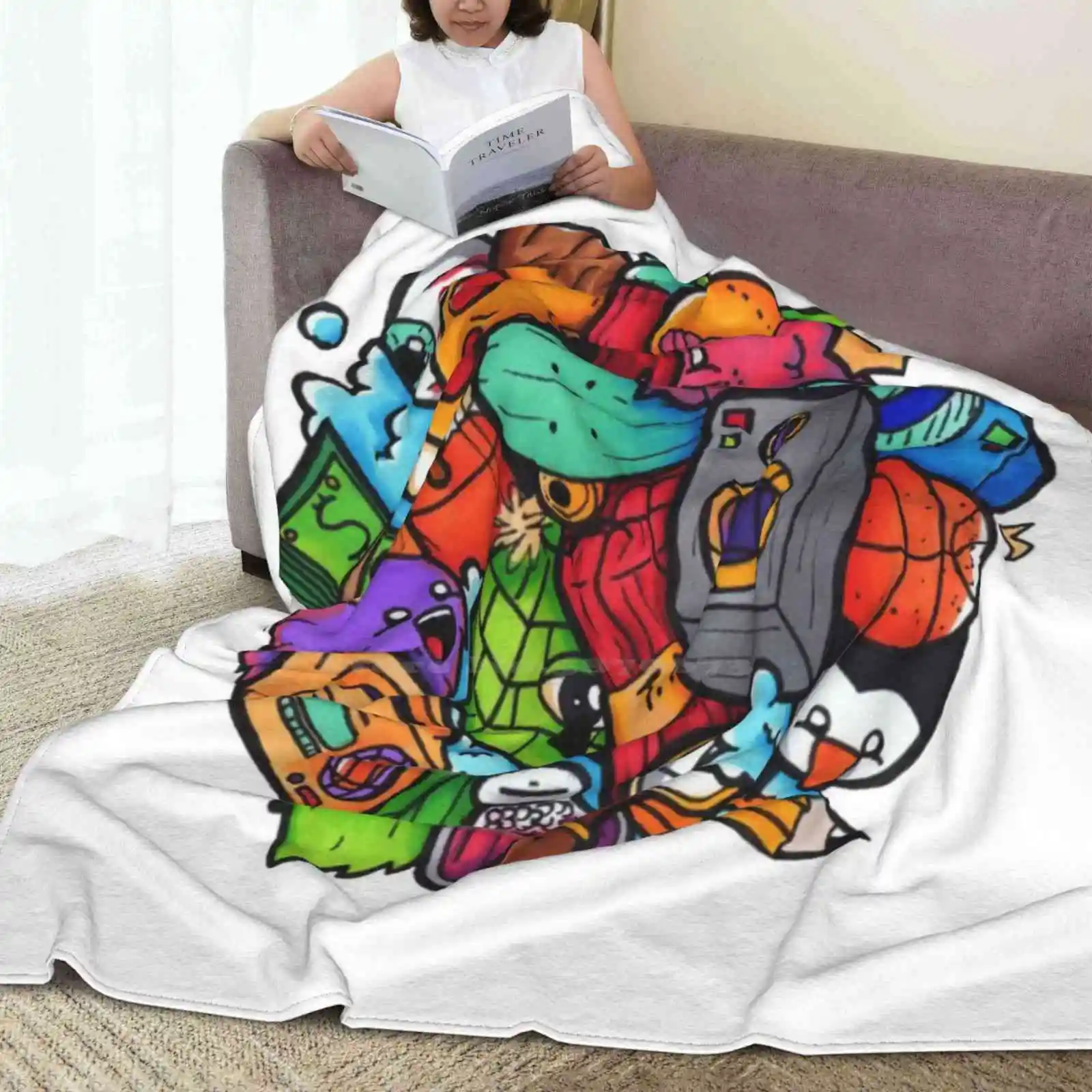 Рисование веселой и креветки последняя новинка супермягкая теплая модель тонкое