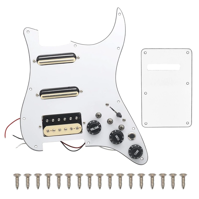 Электрическая гитара SSH-Coil Split Pickguard 2 Mini Humbucker + 1Humbucke тихий переключатель