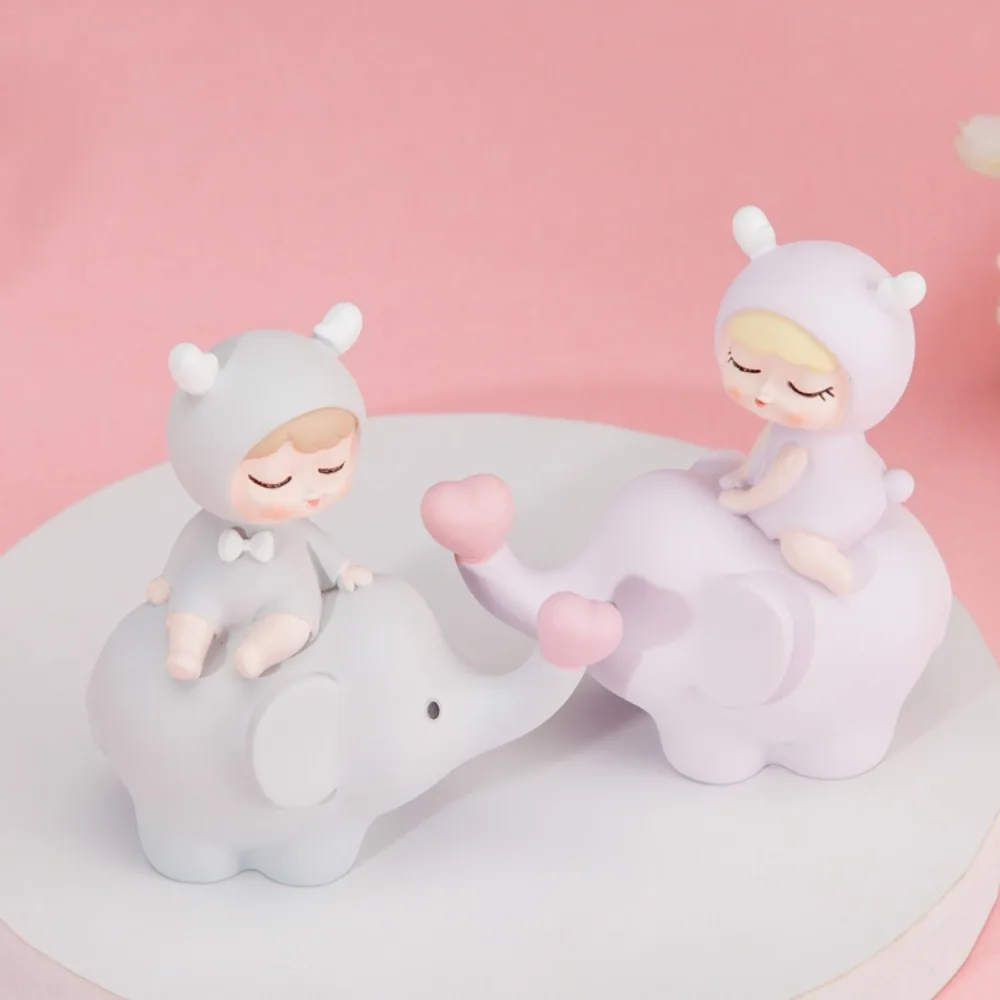 Полимерное украшение для автомобиля новинка подарок пары милое в виде животного