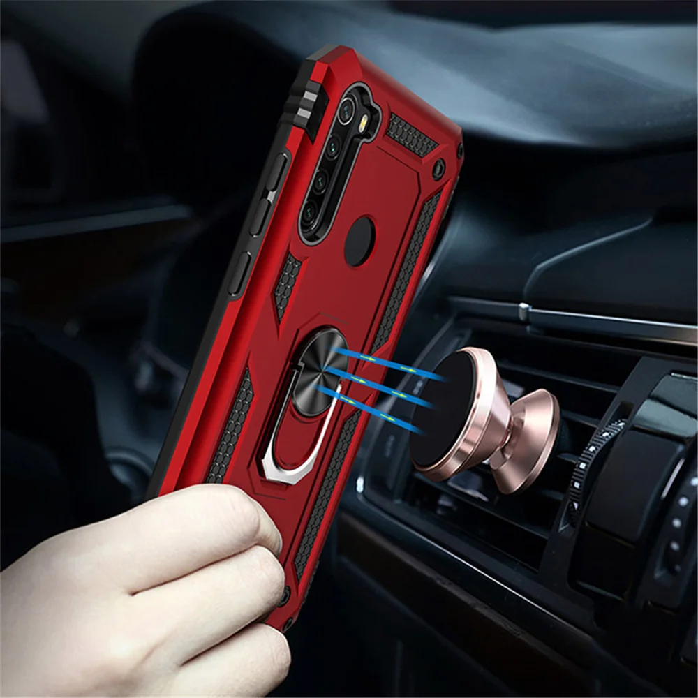 

Xiaomi Redmi Note 8T Case For Xiaomi Redmi Note 8 Pro 8T Case Magnetic Car Holder Ring Stand Cover For Redmi 7 7A 8 8A Coque