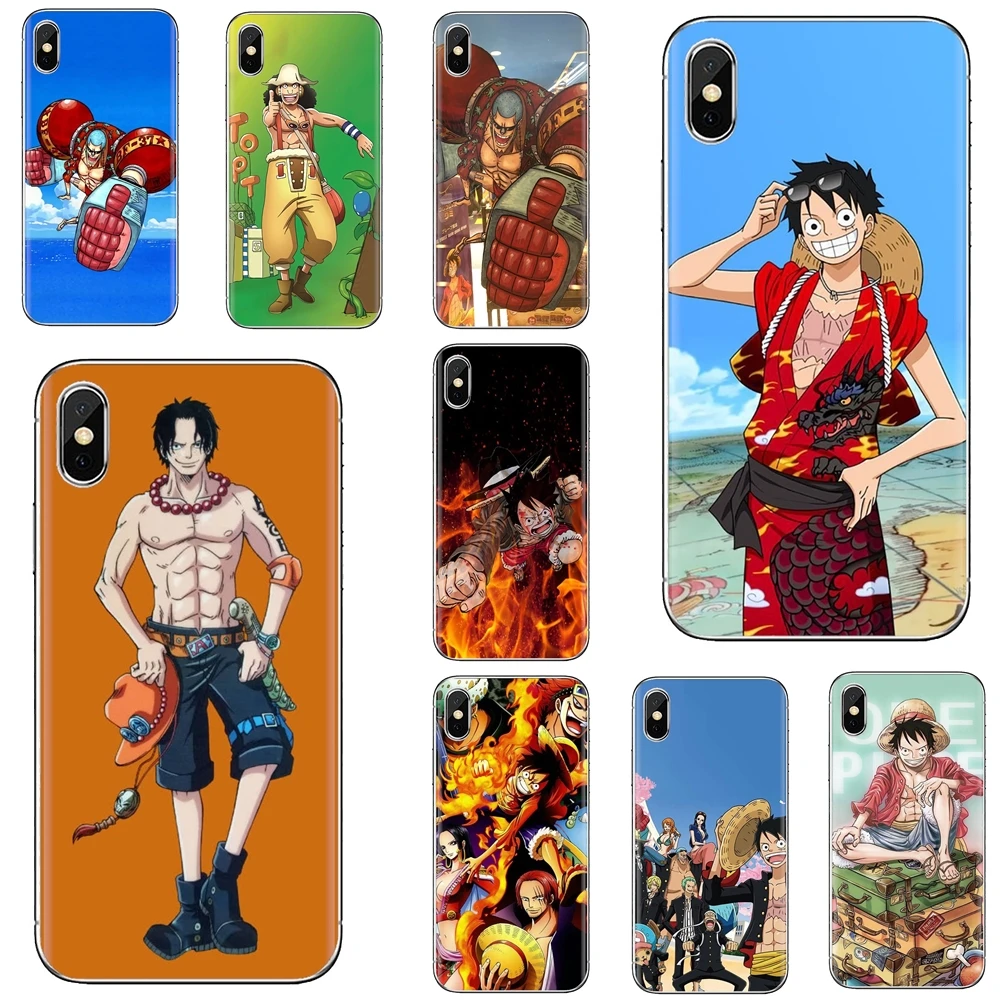 

For iPhone 10 11 12 13 Mini Pro 4S 5S SE 5C 6 6S 7 8 X XR XS Plus Max 2020 Collage One Piece Anime Phone Shell Case