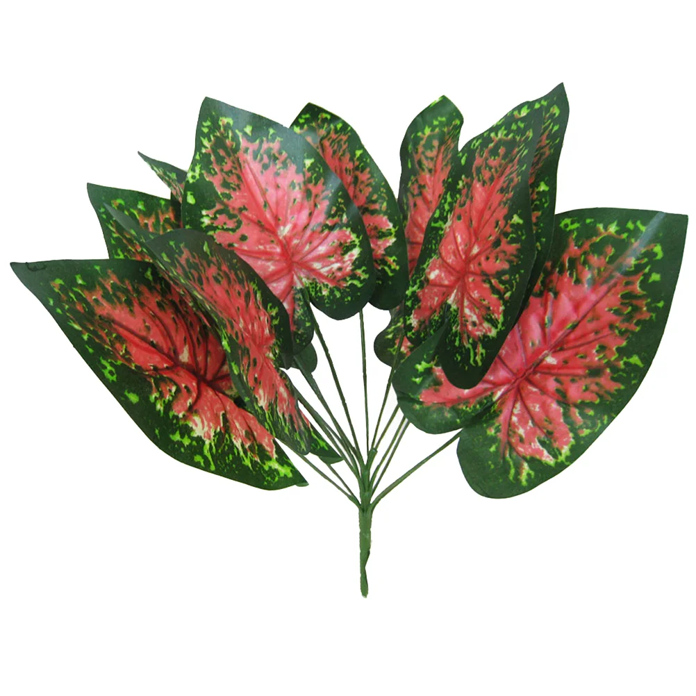 

Silk Green Leaf Plant Mini Artificial Lotus Leaves Simulation Leaves Home Office Wedding Party Decoration
