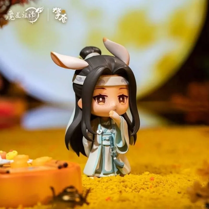 Фигурки героев мультфильма МО дао ЗУ Ши Wei Wuxian Lan Wangji Ночная Свеча на Луне фигурка Q