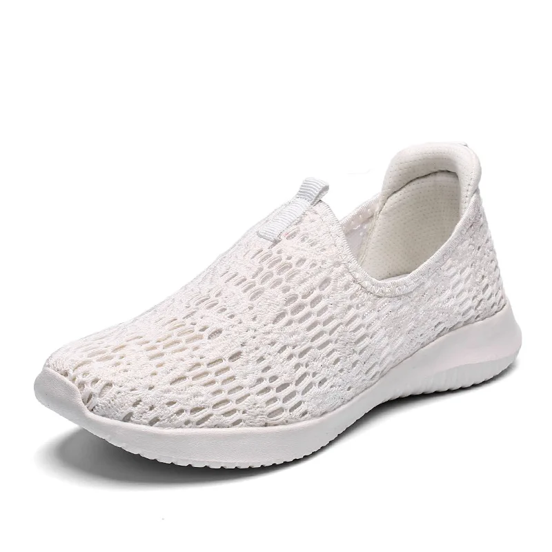 

Summer new casual shoes light shoes comfortable fashion shoes lace breathable mesh shoes old Beijing cloth shoes women