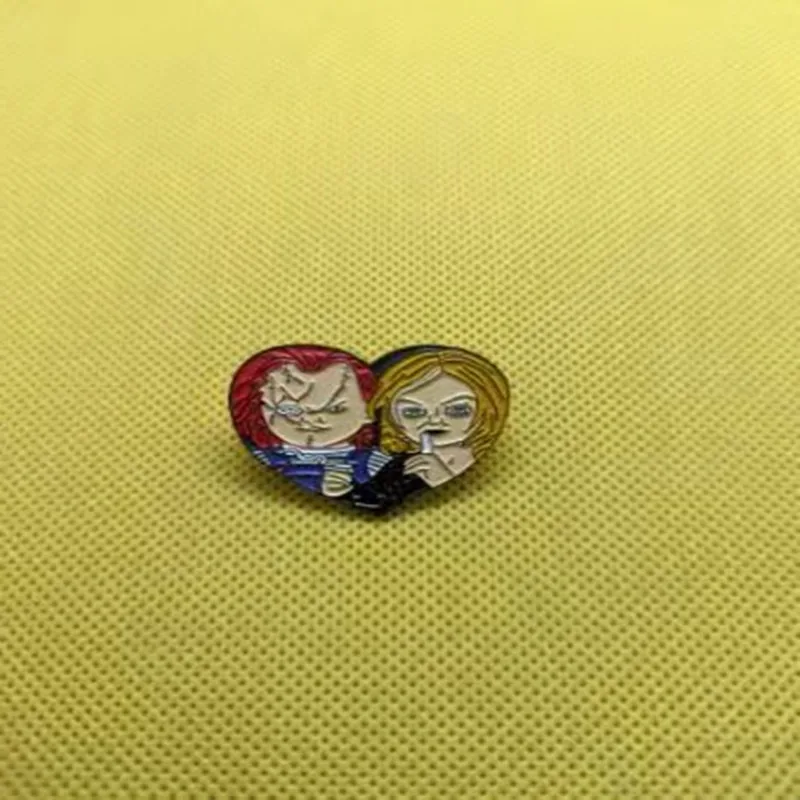 

You Know, Like a Couple from a Horror Movie Television Brooches Badge for Bag Lapel Pin Buckle Jewelry Gift For Friends
