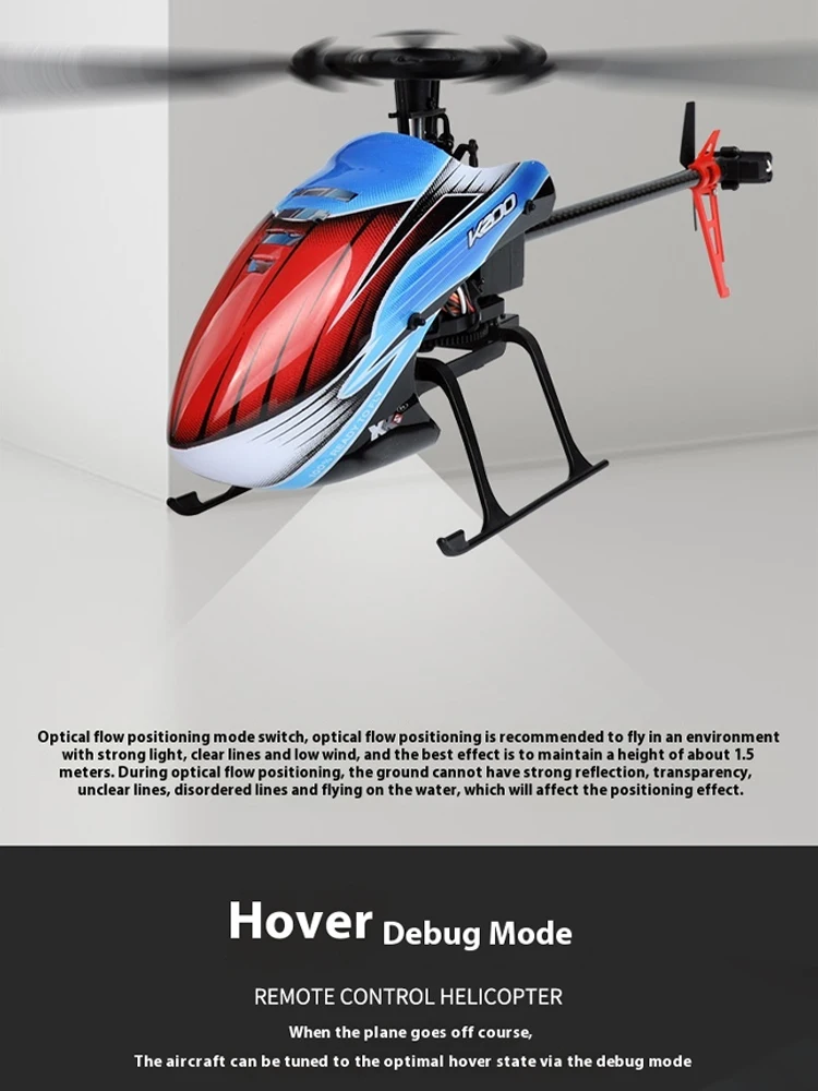 Новый Четырехнаправленный Однолопастной Радиоуправляемый Самолет K200 С