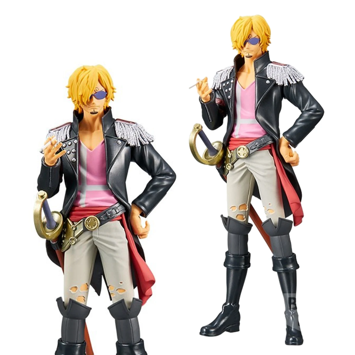 

Аниме One Piece Sanji FILM RED Men of the Grand Line черный костюм Zoro Aciton Фигурка Обезьяна D. Luffy Коллекция игрушек в подарок 17 см