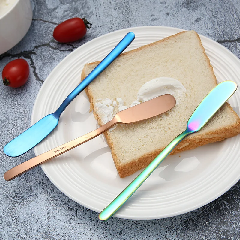 

2pcs stainless steel Cream Butter avocado Cake Spatula Batter Scraper Brush Butter Mixer Cake Brushes Baking Kitchen Tools