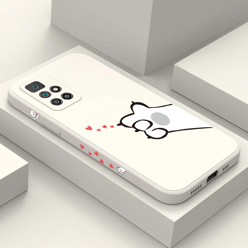 

Cat Scratch Love Phone Case For Xiaomi Redmi 12C 10 10C 10A 9 9A 9T A1 Pro Plus 4G 5G Silicone Cover