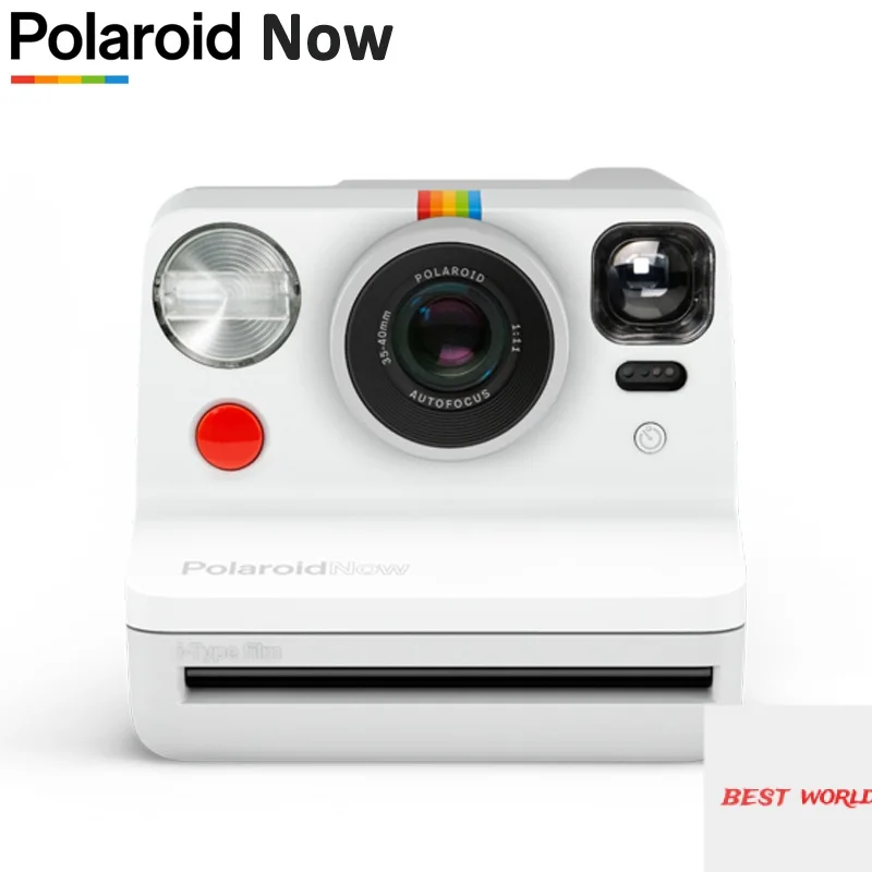 

Polaroid Now i‑Type Instant Camera White Instax Camera