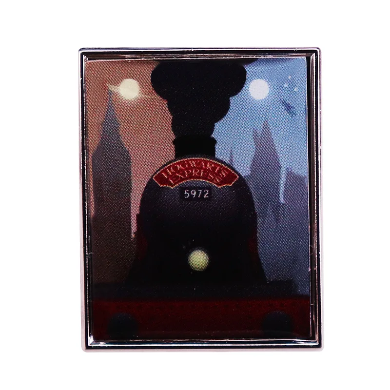 

Great Western Railway Old Steam Train Express Enamel Pin Wrap Clothes Lapel Brooch Fine Badge Fashion Jewelry Friend Gift