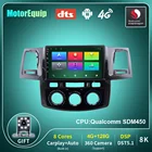 Автомагнитола 2 Din для Toyota Fortuner 1 HILUX Revo Vigo 2008-2014 AT MT 2 Din навигация GPS Аудио Видео мультимедийный плеер без dvd