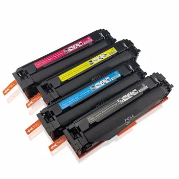 4 шт. CF540A тонер-картридж совместимый с тонером HP 203A LaserJet M254nw M254dw MFP M281fdw M281fdn M280nw M254