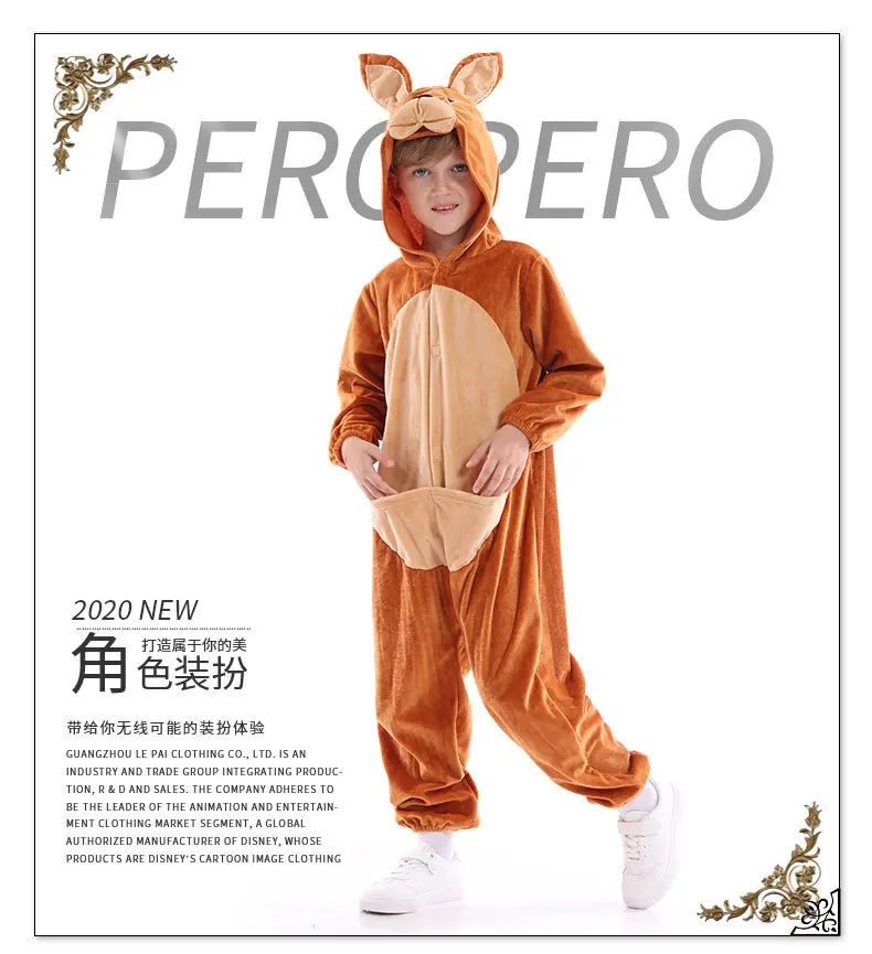 Забавный комбинезон для косплея с животными-кенгуру костюмы животными костюм на