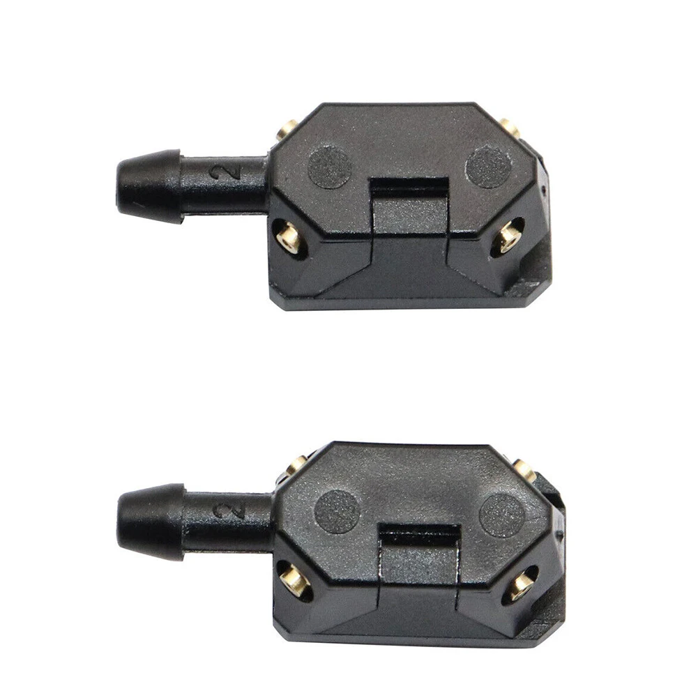 

2pcs/Pair Universal Car Windshield Washer Wiper Sprayer Nozzle Front Windscreen Wiper Spray Nozzle Sprayer Accessories