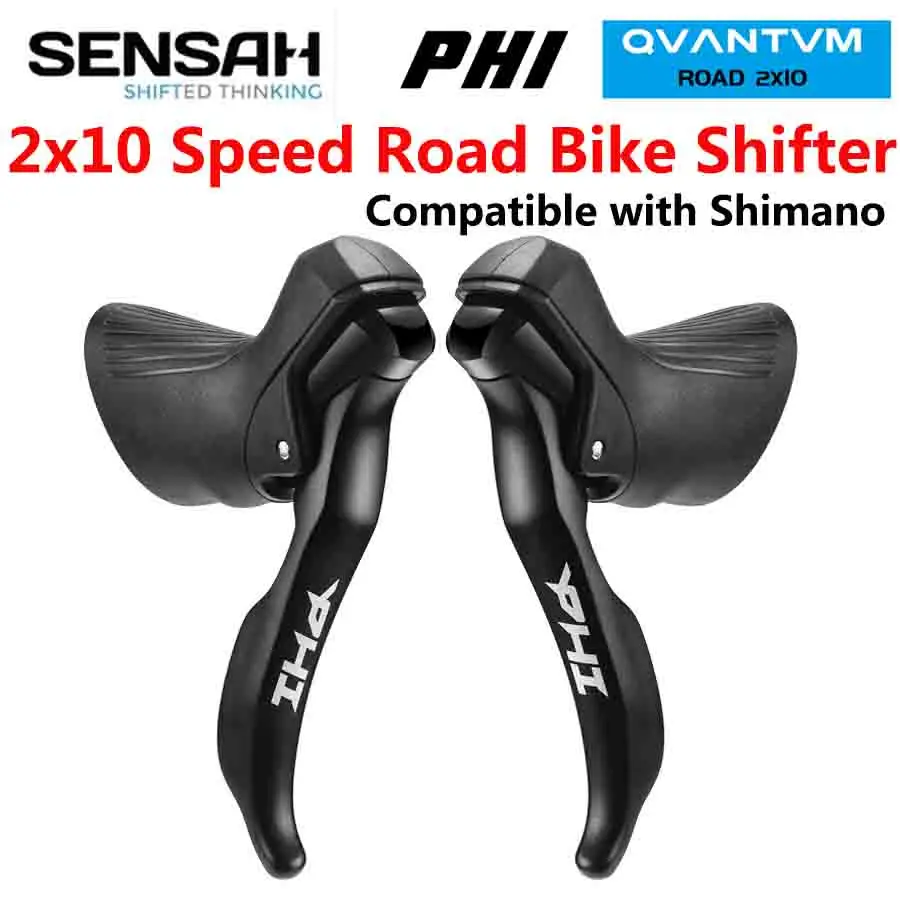 SENSAH Road STI переключатели передач велосипеда 2x7 2x8 2x9 2x10 2x11Speed рычажный тормозной